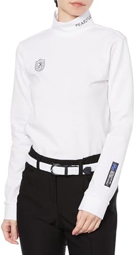 パーリーゲイツ　モックネック　モックシャツ　ハイネック　白　ホワイト　5 L パーリーゲイツ モックネック モックシャツ ハイネック 白 ホワイト 5